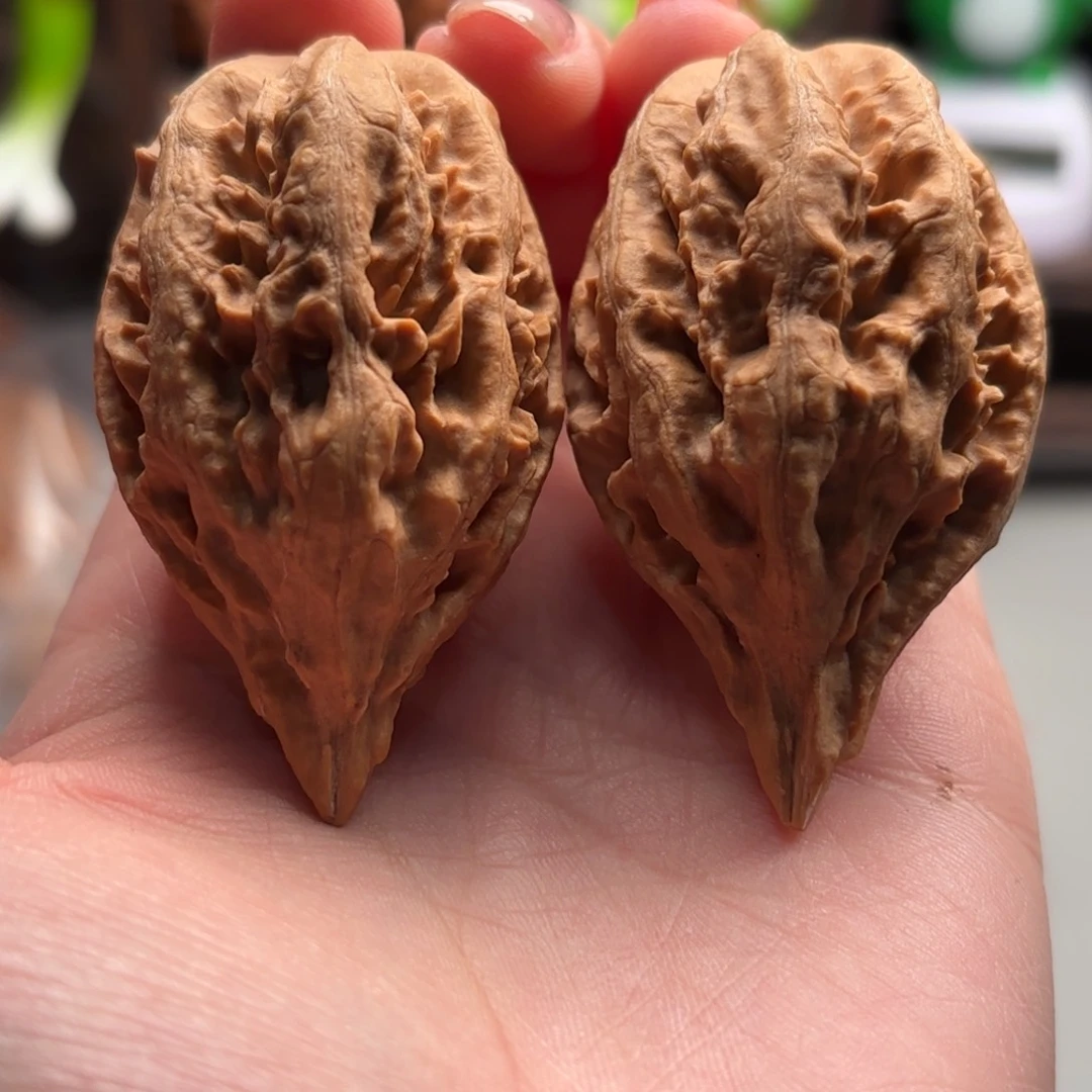 黒***劑文玩核桃把件小蛙165