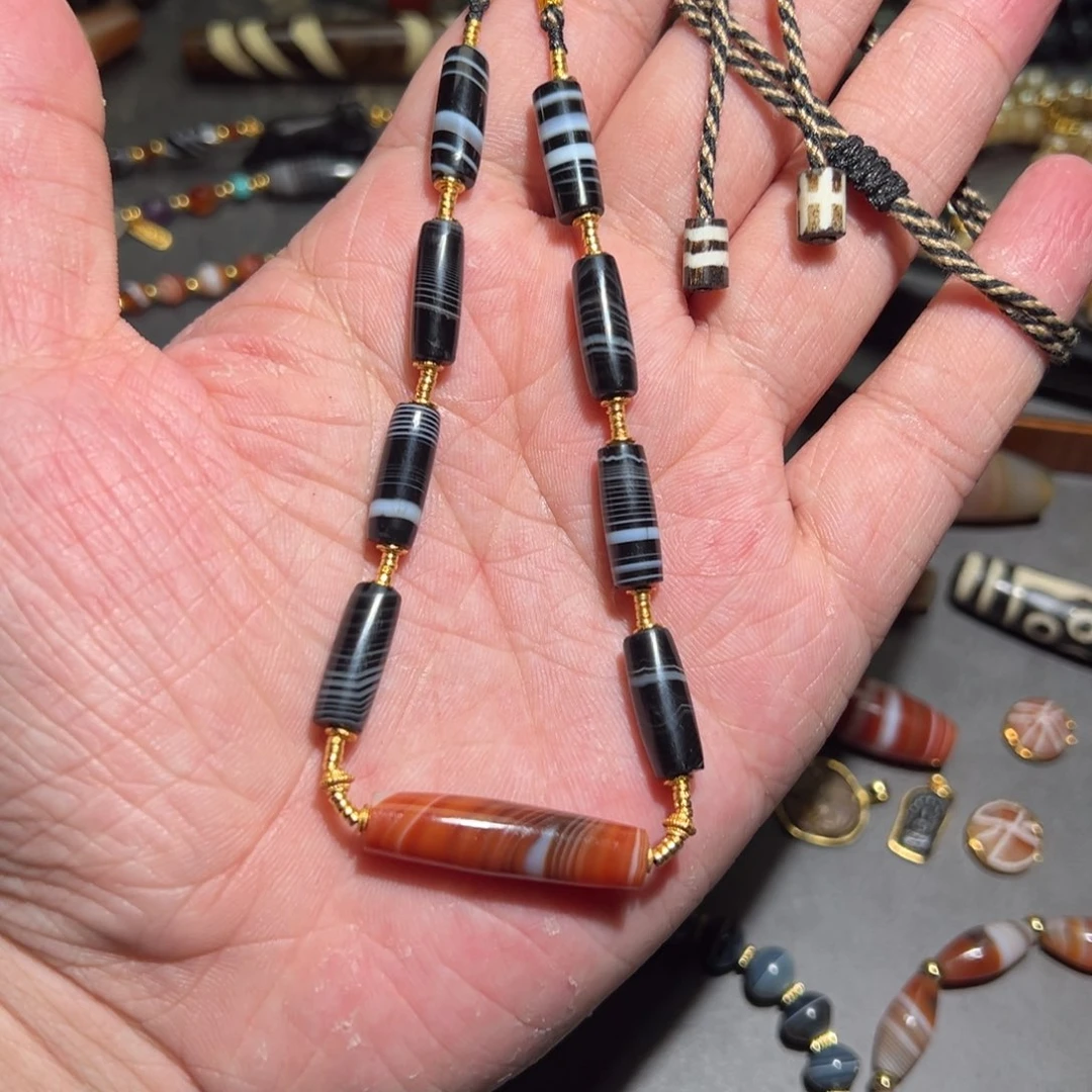 玛瑙/玉髓未镶嵌颈饰