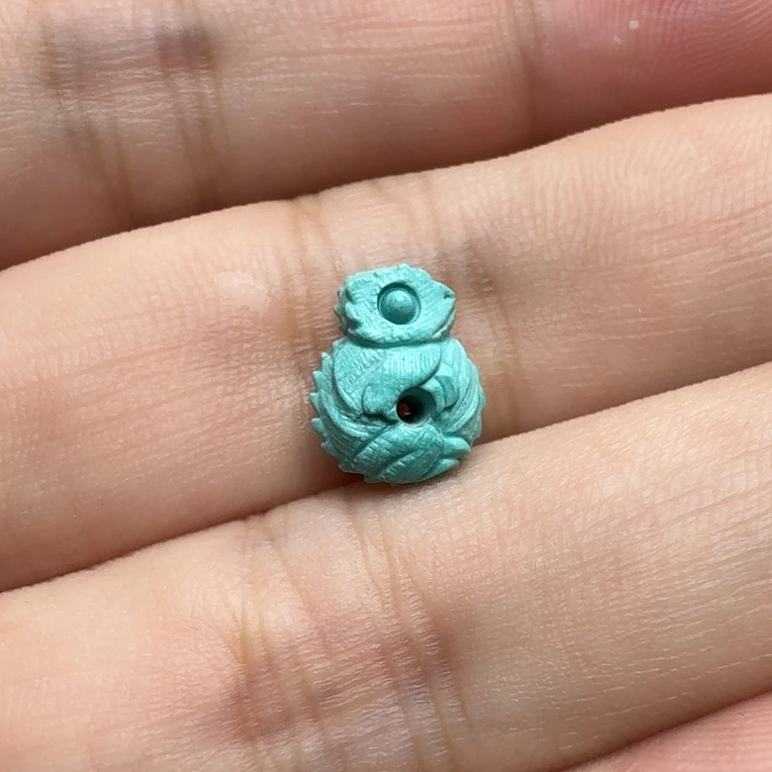 未镶嵌绿松石蜥蜴扣
