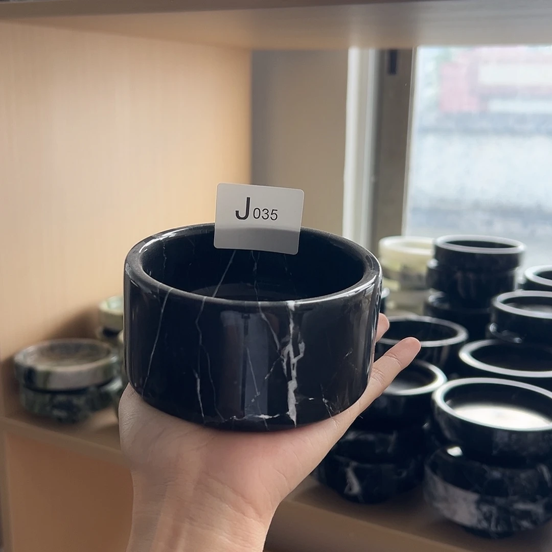 石材J035宝黑宠物碗