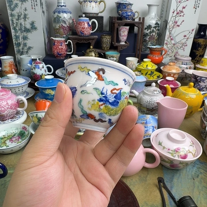 摆件景德镇陶瓷老厂瓷54
