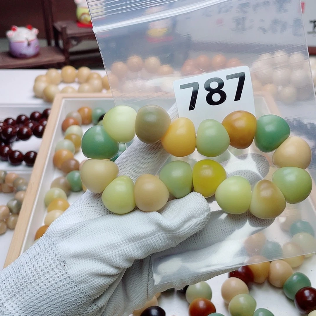 菩提根/象牙果手串语*蒜瓣大肠