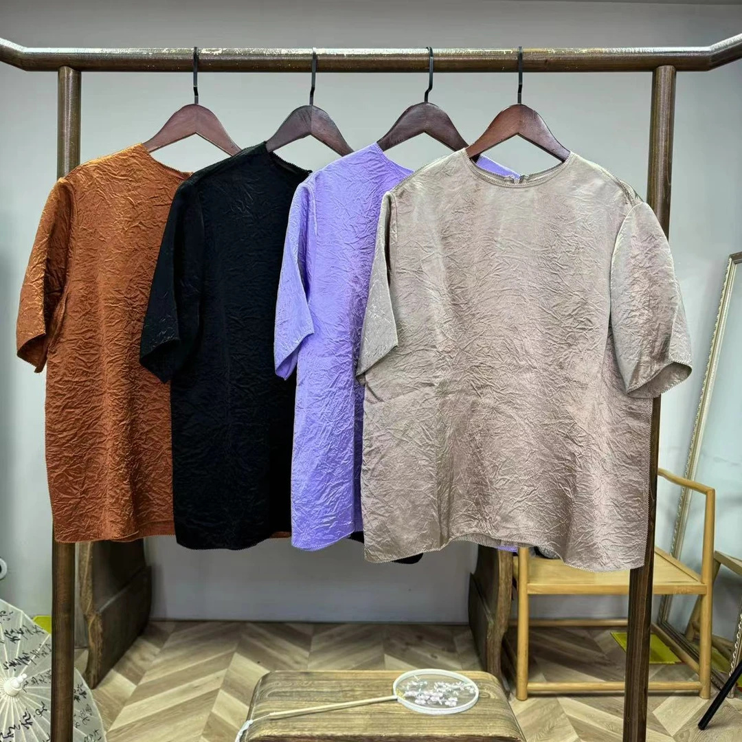 夏日甜心！对丝精工新中式国风上衣！GZ3532