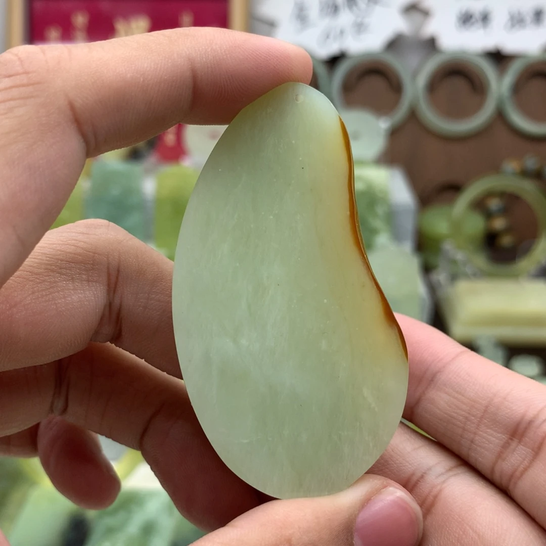 岫玉未镶嵌吊坠(不含链)