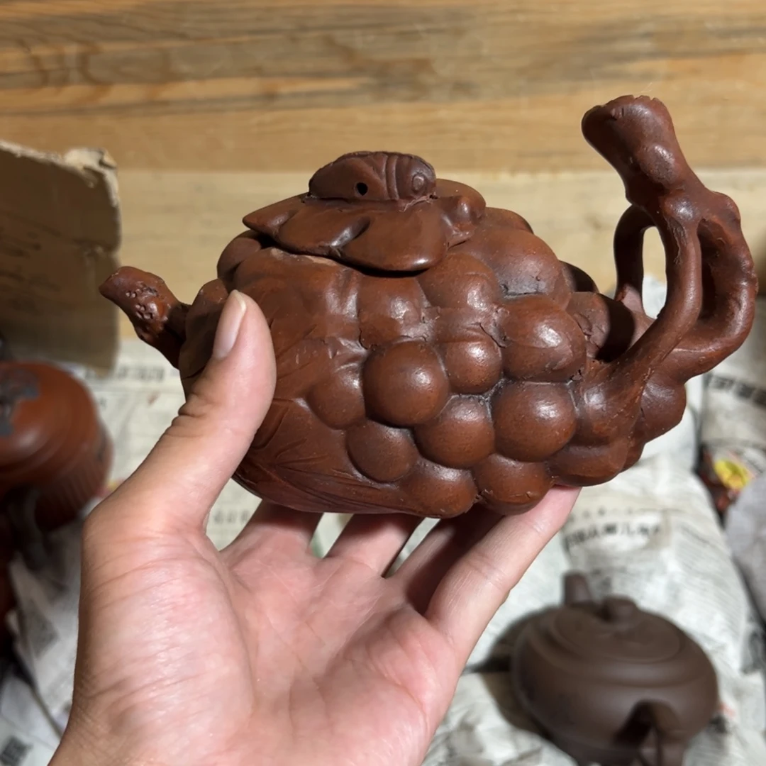 紫砂茶壶老厂紫砂壶一件！