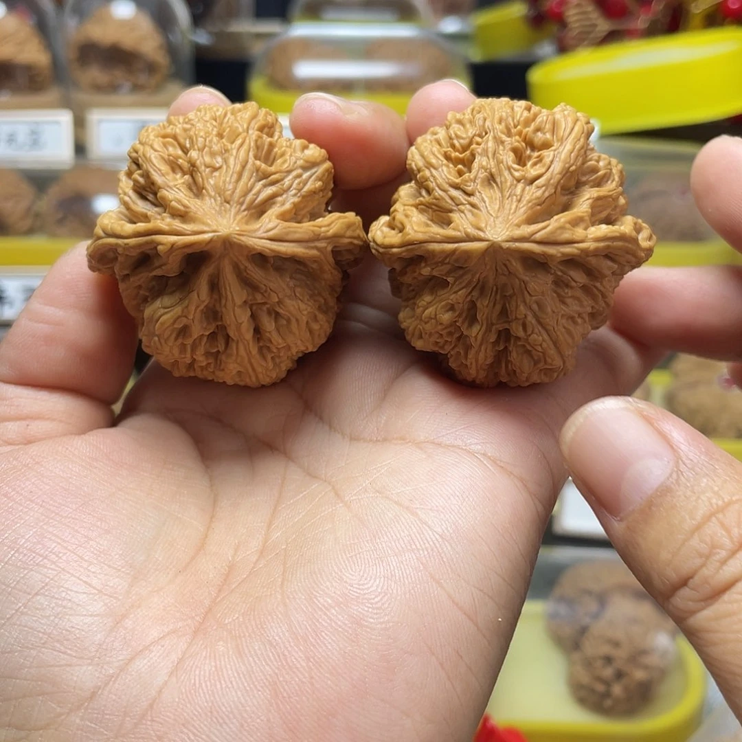 文玩核桃把件大粗筋44全品