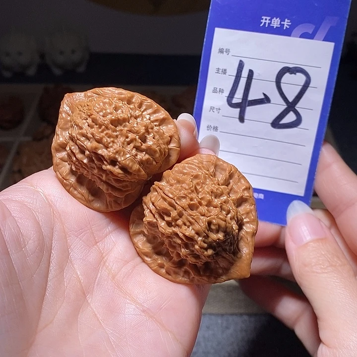 把件文玩核桃朱雀43左右