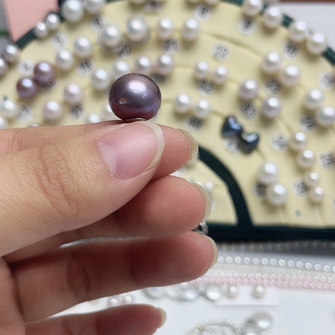 孙***忆耳饰淡水珍珠银S925镶嵌