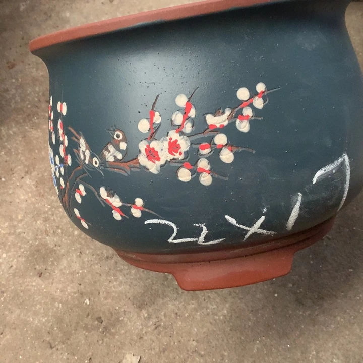 紫砂花盆紫砂花盆