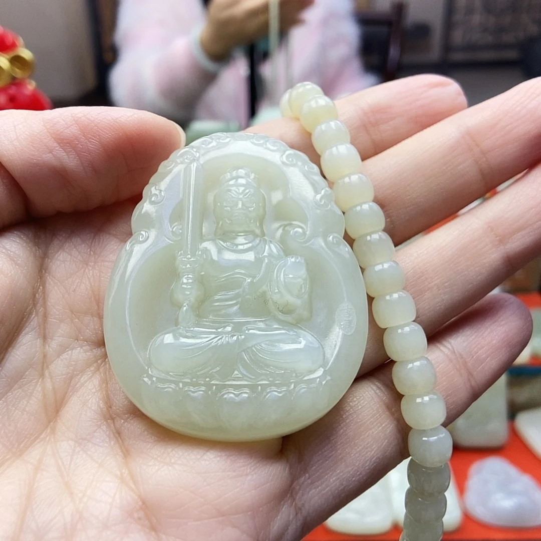 颈饰未镶嵌和田玉长****店