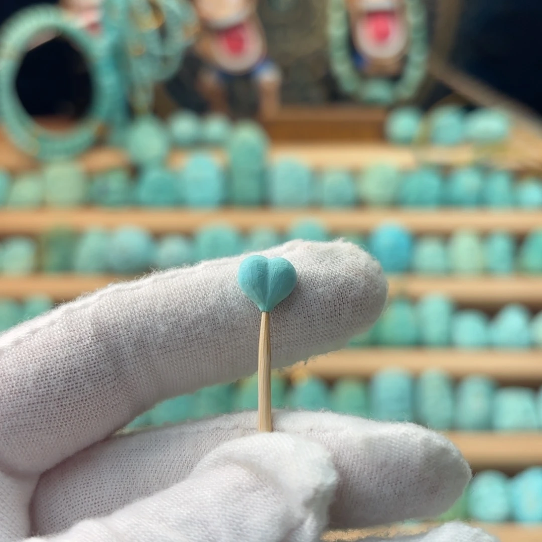 绿松石未镶嵌配饰