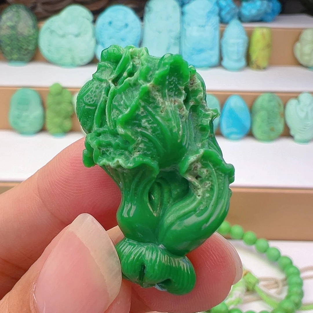 未镶嵌绿松石项链