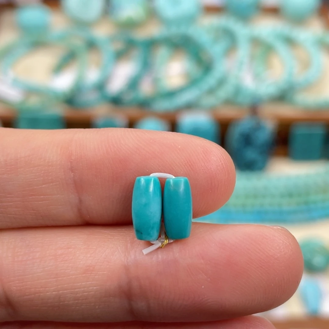 绿松石未镶嵌挂件