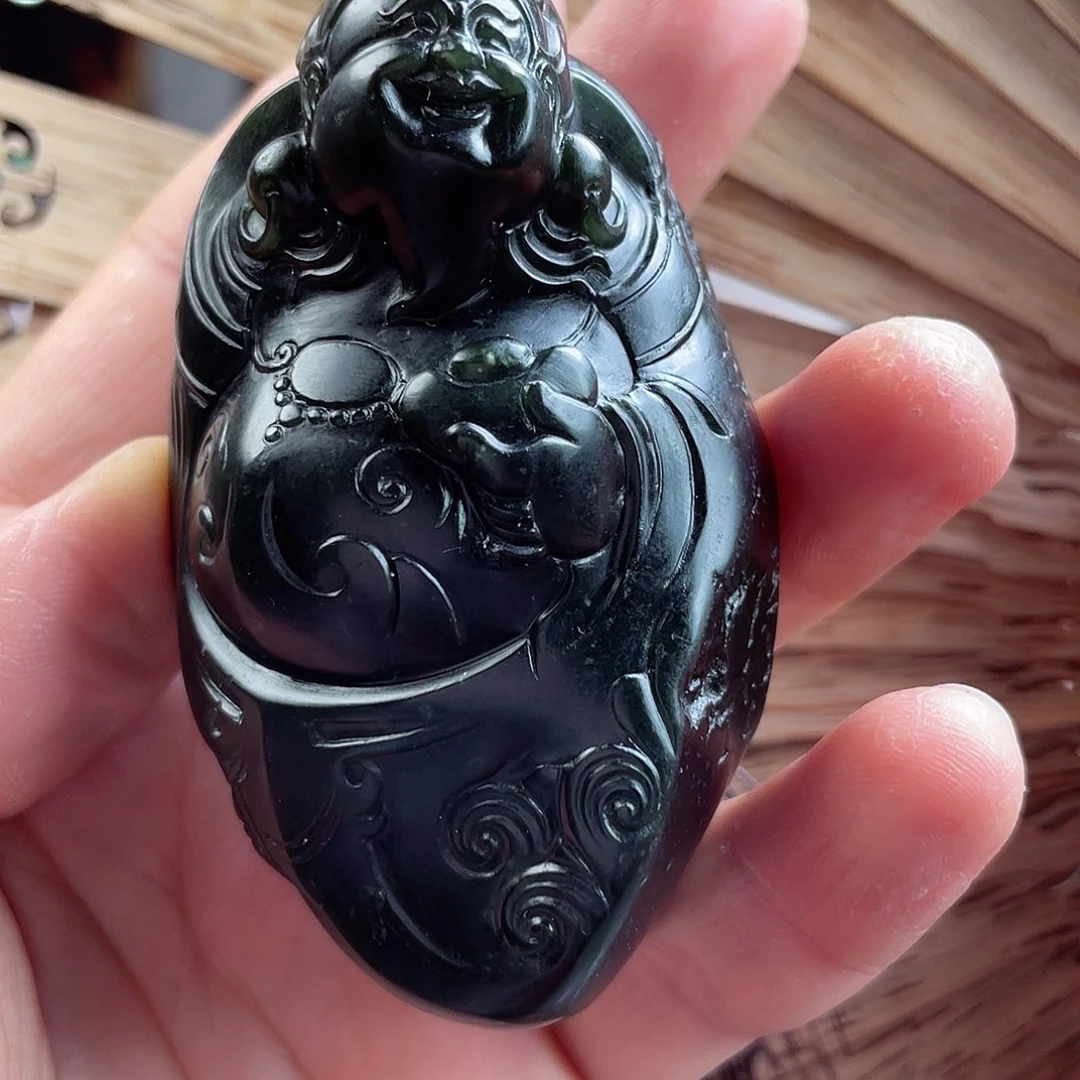 和田玉把件未镶嵌