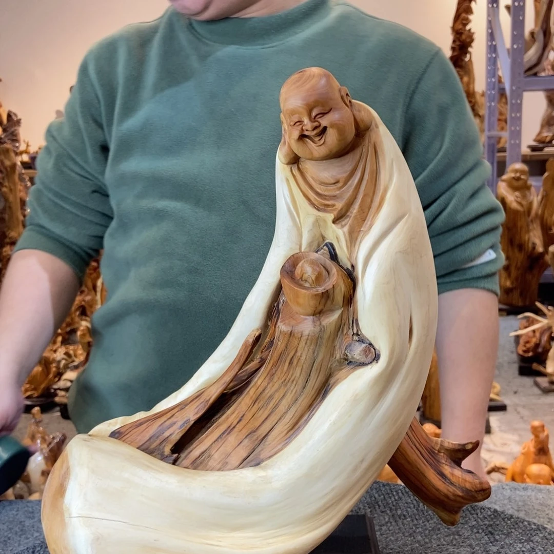 柏木（崖柏）太行崖柏根雕摆件