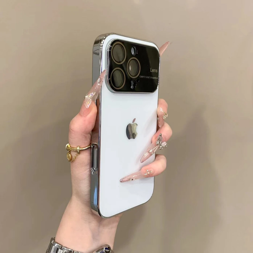 秒变17大视窗适用苹果17promax手机壳16plus简约15时尚14镜头膜13