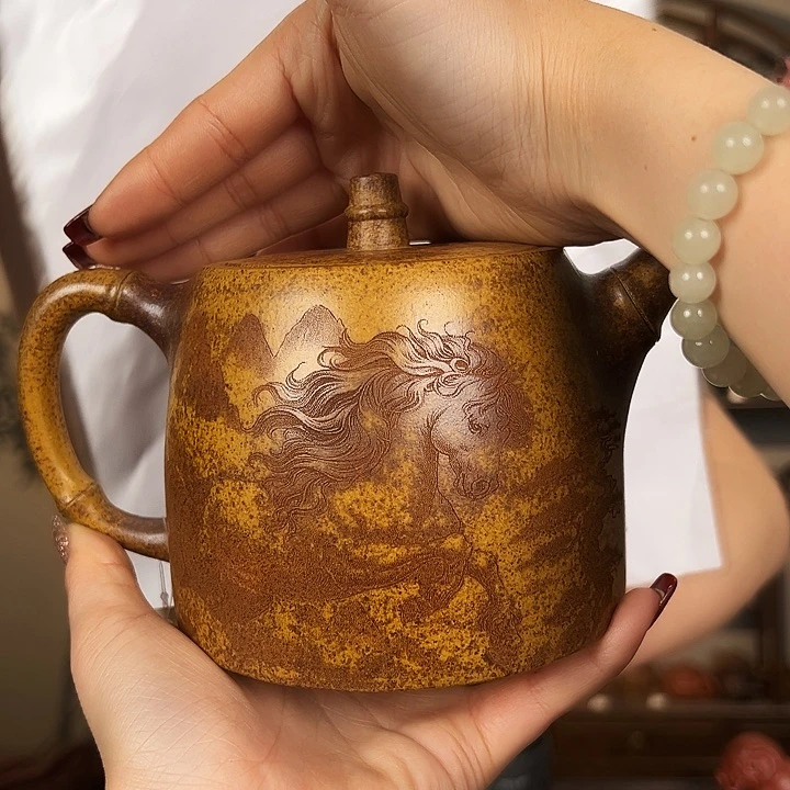 紫砂茶壶宜兴紫光堂