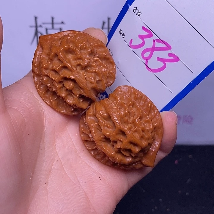 文玩核桃把件383/38曹大龙