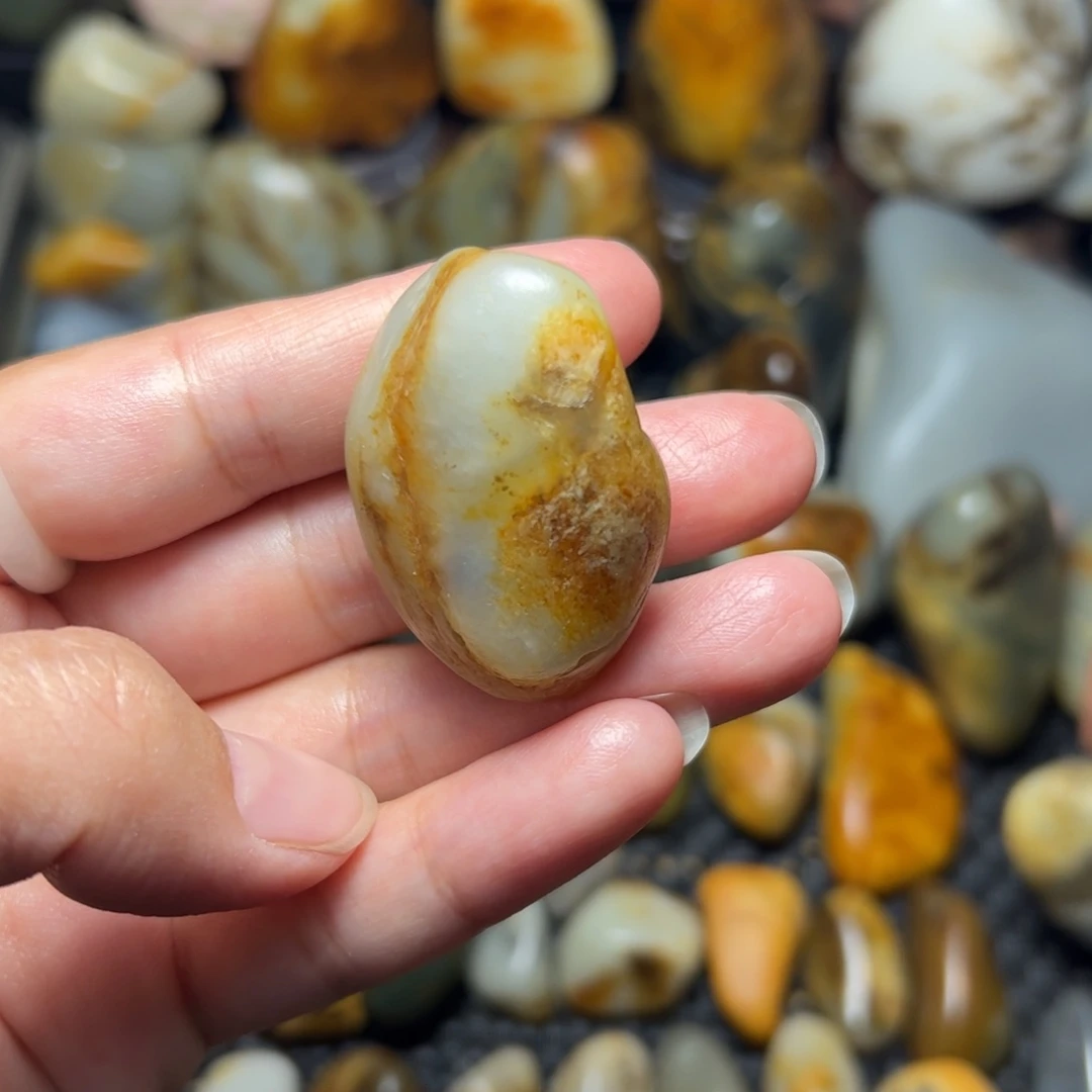 和田玉未镶嵌挂件2