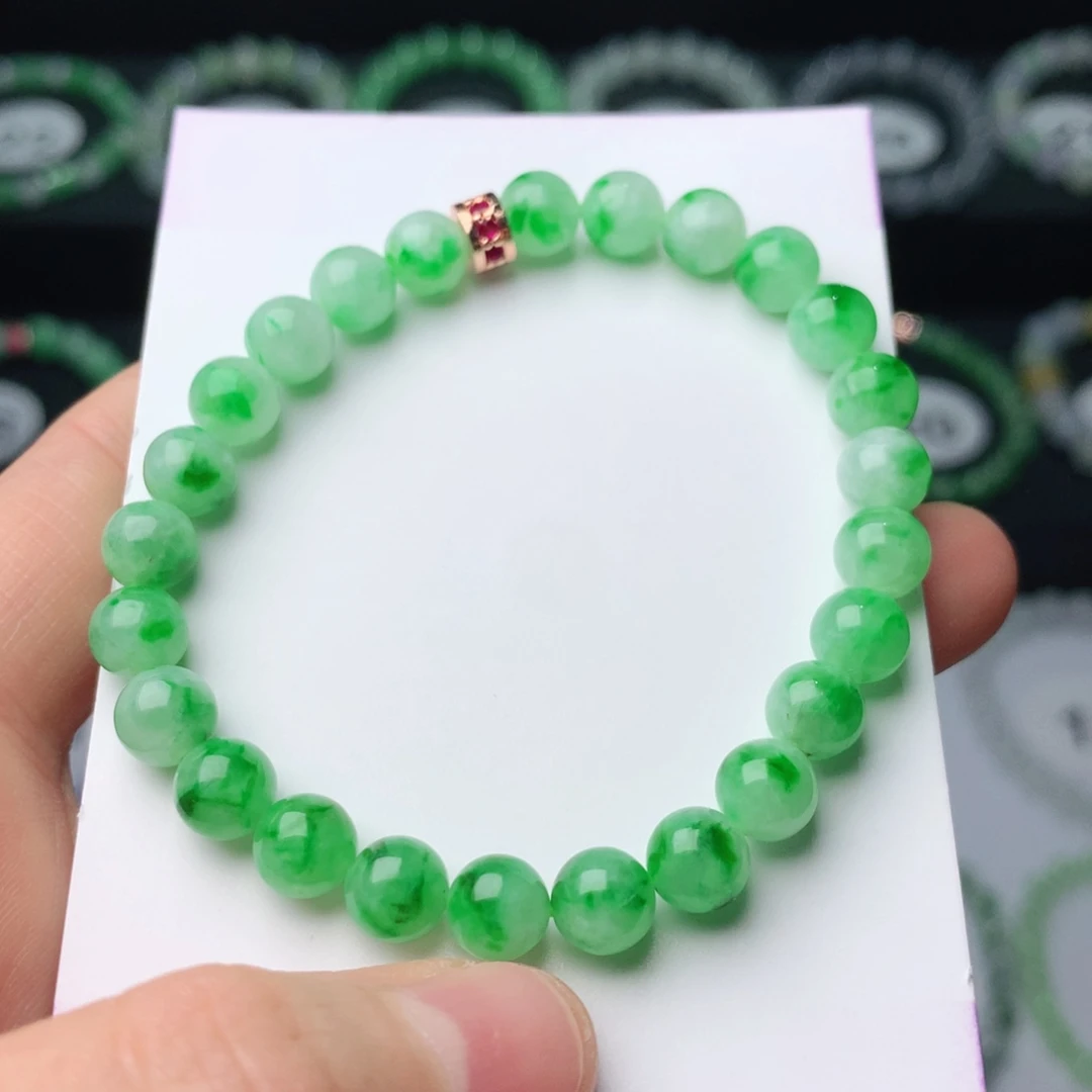 翡翠未镶嵌手链翡翠