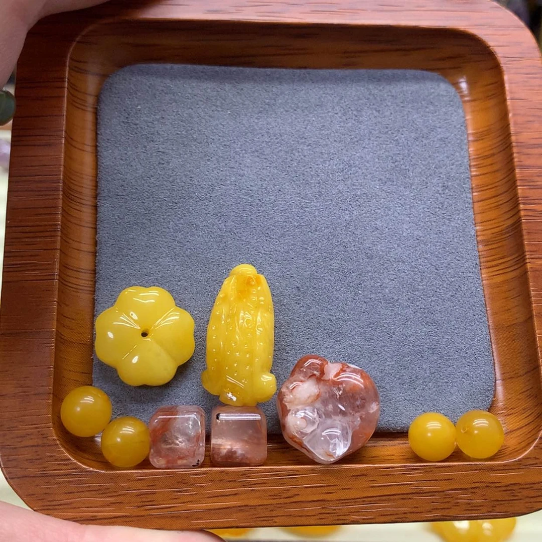 【闪购商品】玛瑙/玉髓手链未镶嵌文**麻