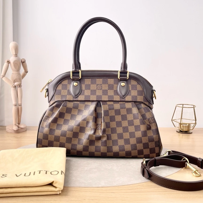 95新 LouisVuitton/路易威登 Trevi 葫芦/单肩包/5753