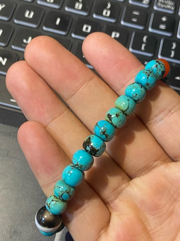 非金属玻璃手链 藏区琉璃手串藏饰直播间