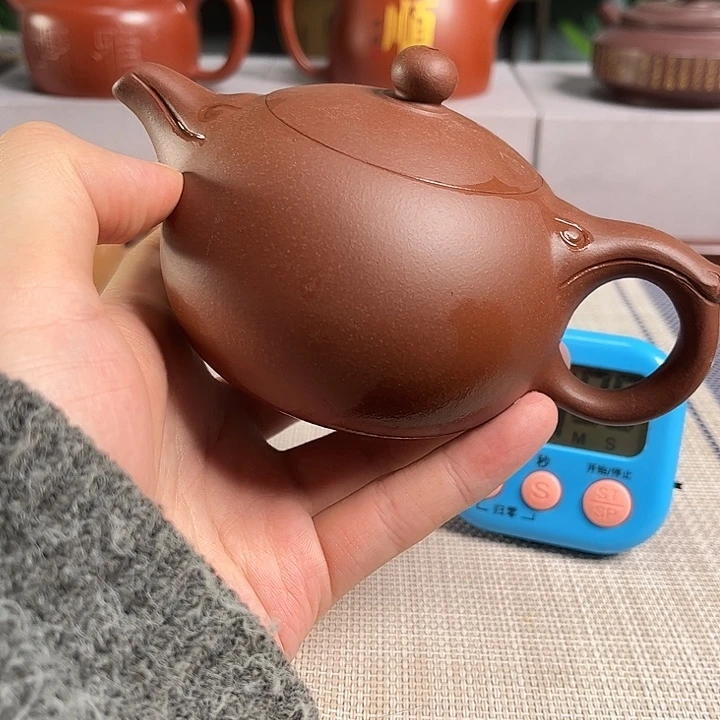 紫***轩紫砂茶杯宜兴原矿紫砂手工壶