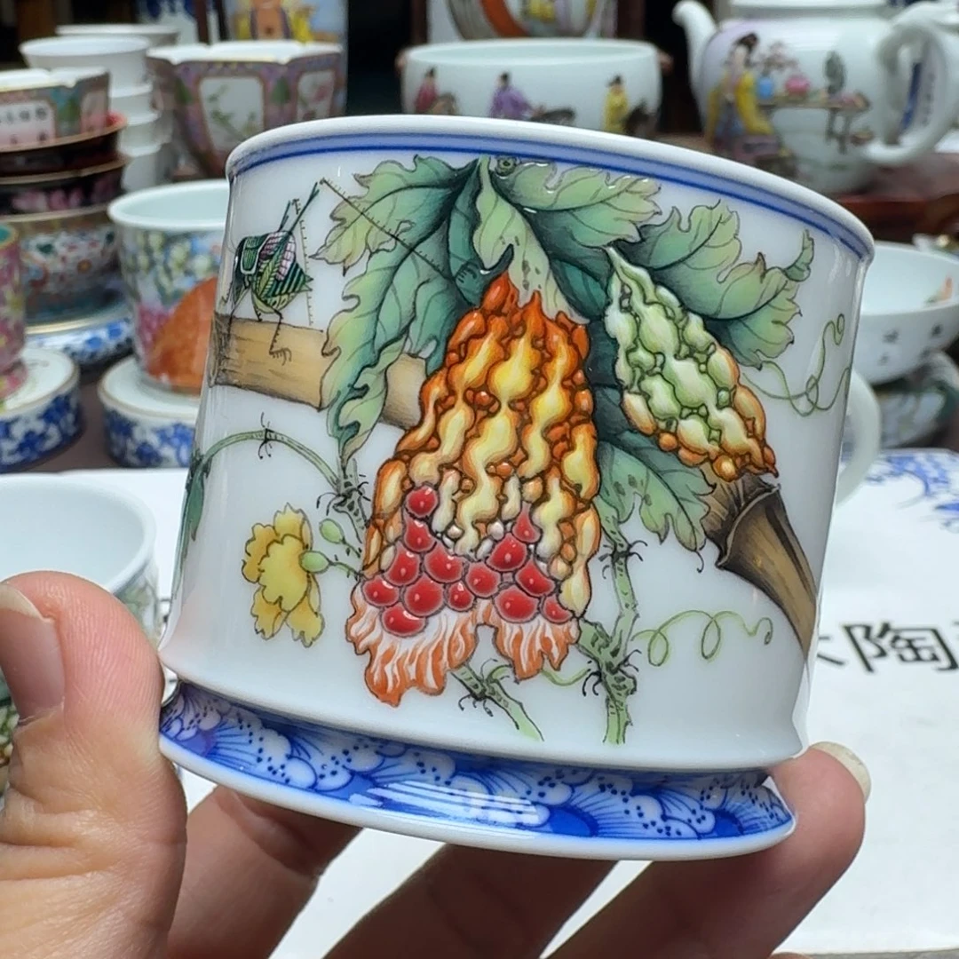 景德镇手工手绘展示