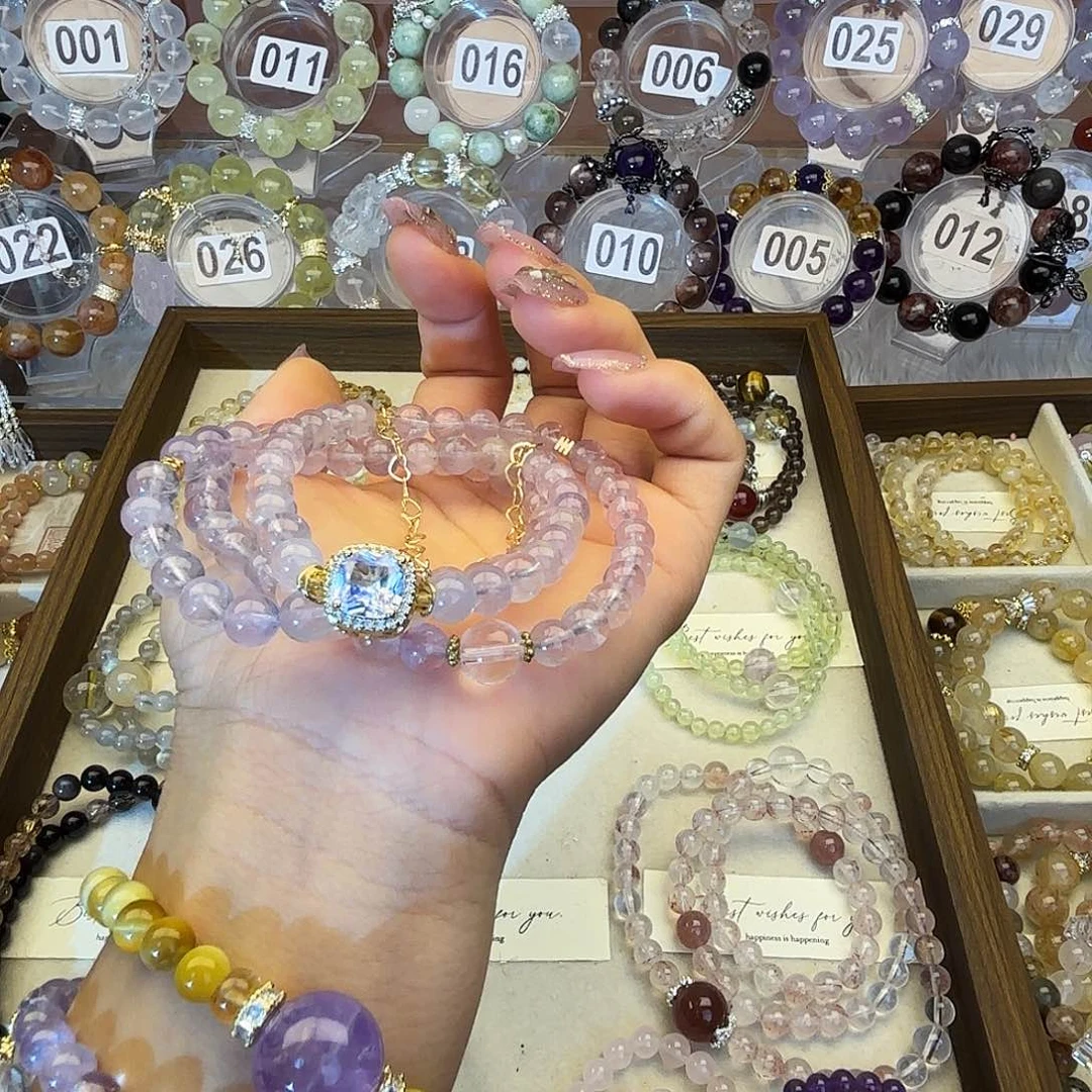 鼎***说烟晶手链银S925镶嵌999999999999999999