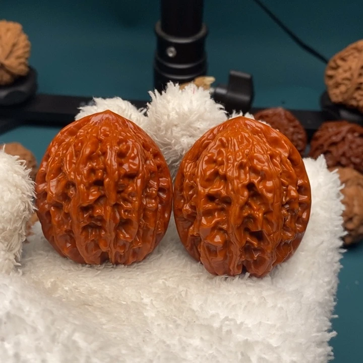 把件文玩核桃43尺机刷大沽石