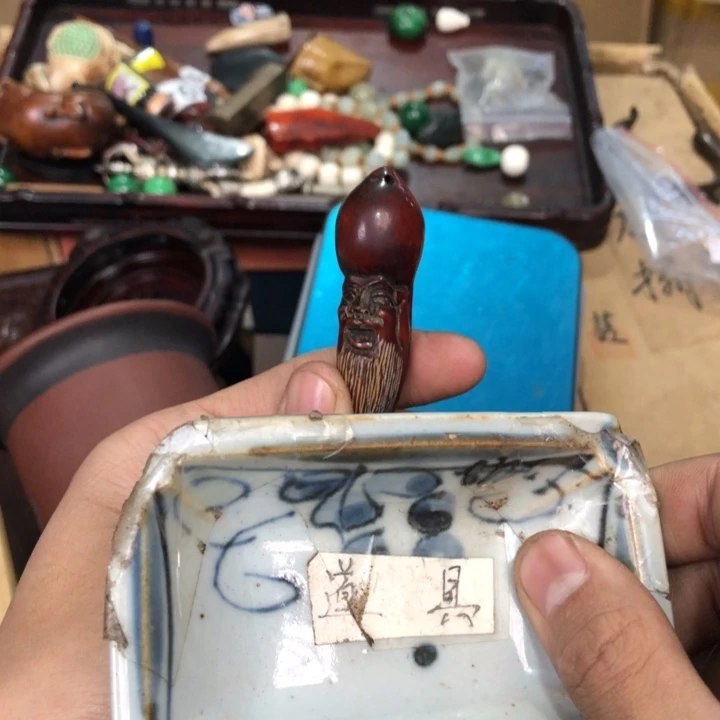 陶瓷孤品单件车里拍