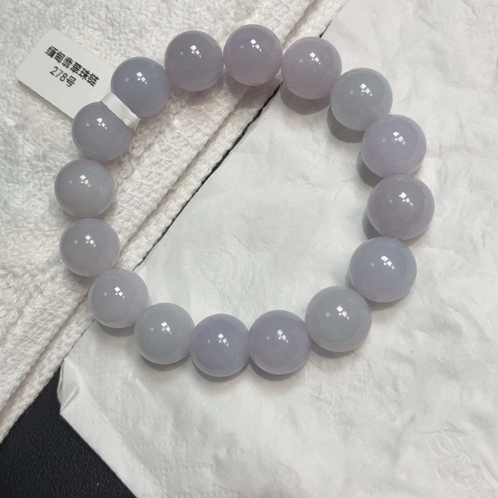 翡翠未镶嵌颈饰翡翠天然A货手串