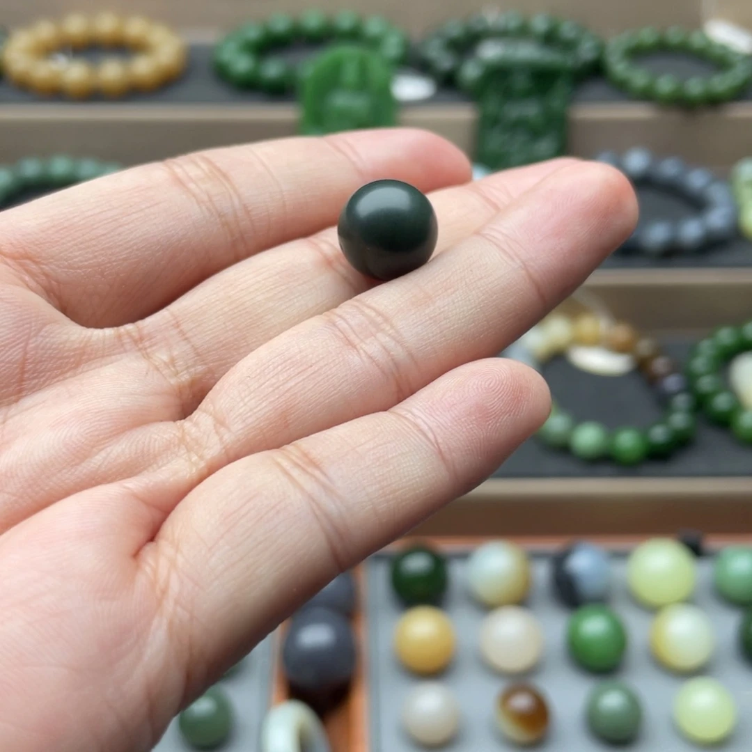 和田玉未镶嵌手链12