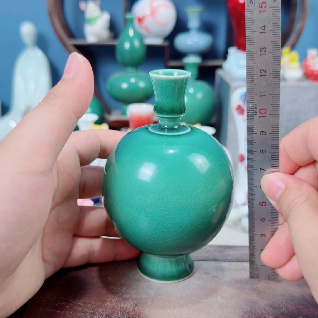 陶瓷手工小花器摆件