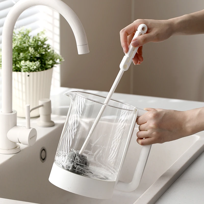 长柄洗杯刷豆浆破壁机清洁刷加长款水杯清洗缝隙奶瓶无死角小刷子