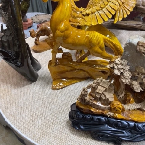 金丝楠李*师马到成功的