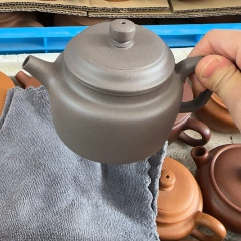 紫砂茶壶1****5天青泥料220cc