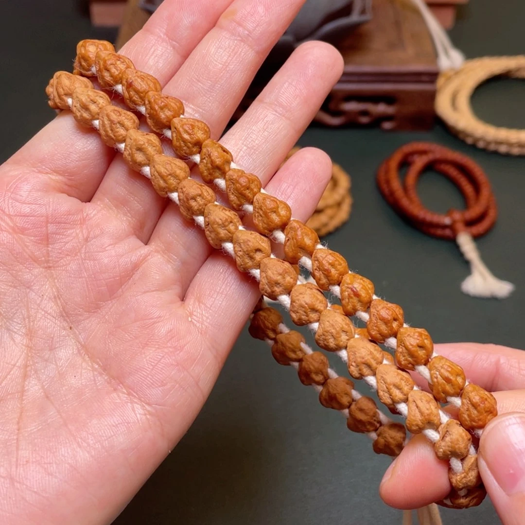 柏香籽/百香籽吊坠蛇骨手持