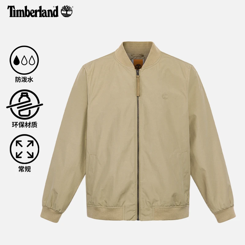 Timberland添柏岚官方男装飞行夹克25新款户外休闲修身|A4235