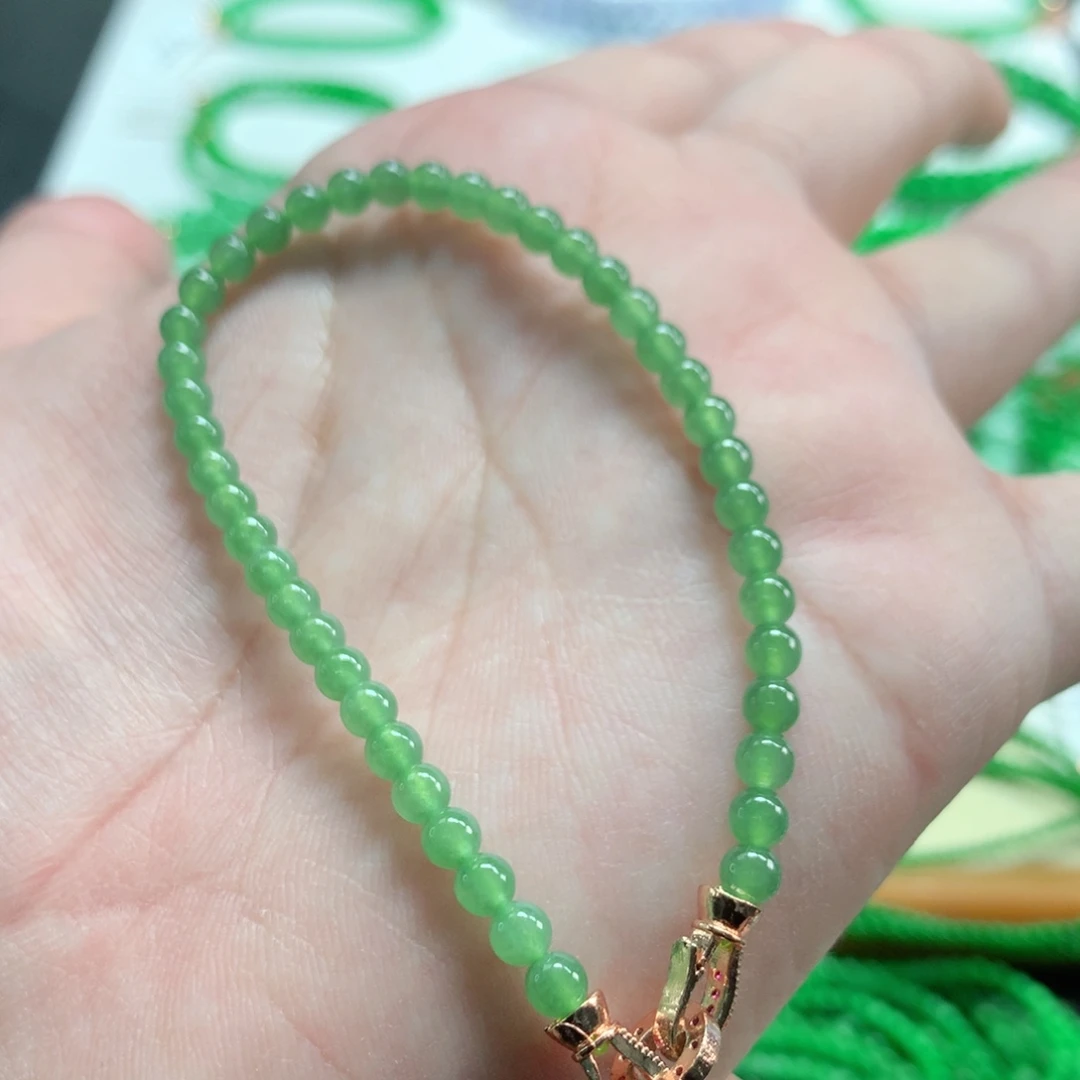 翡翠未镶嵌手链翡翠