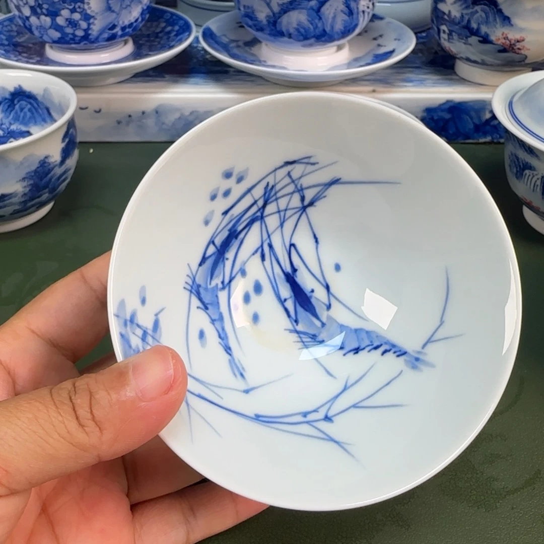 景德镇纯手绘茶具圆圆216