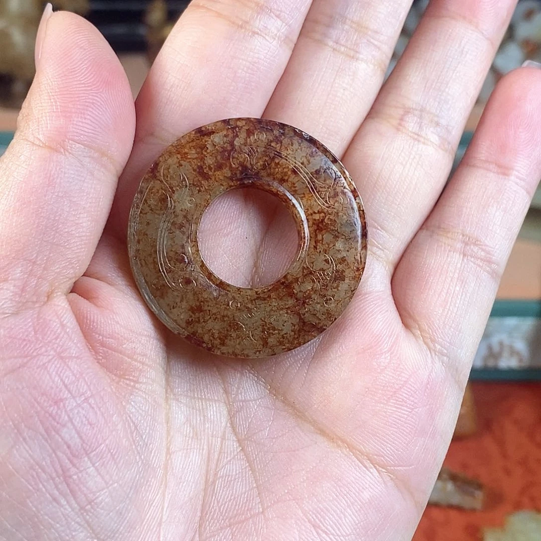 和田玉未镶嵌挂件用****李