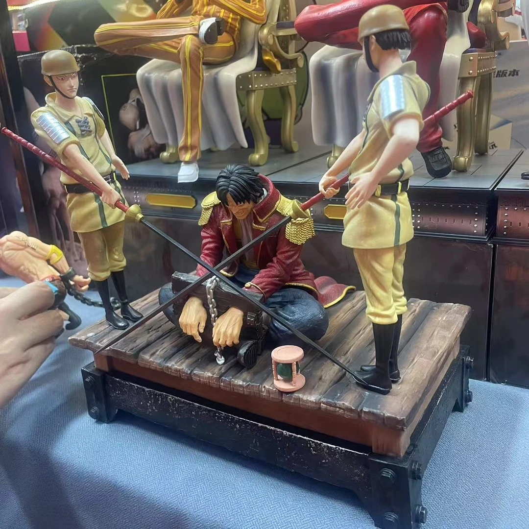海贼王 士兵处刑台罗杰 坐姿手铐罗杰 哥尔D罗杰 手办摆件桌面摆