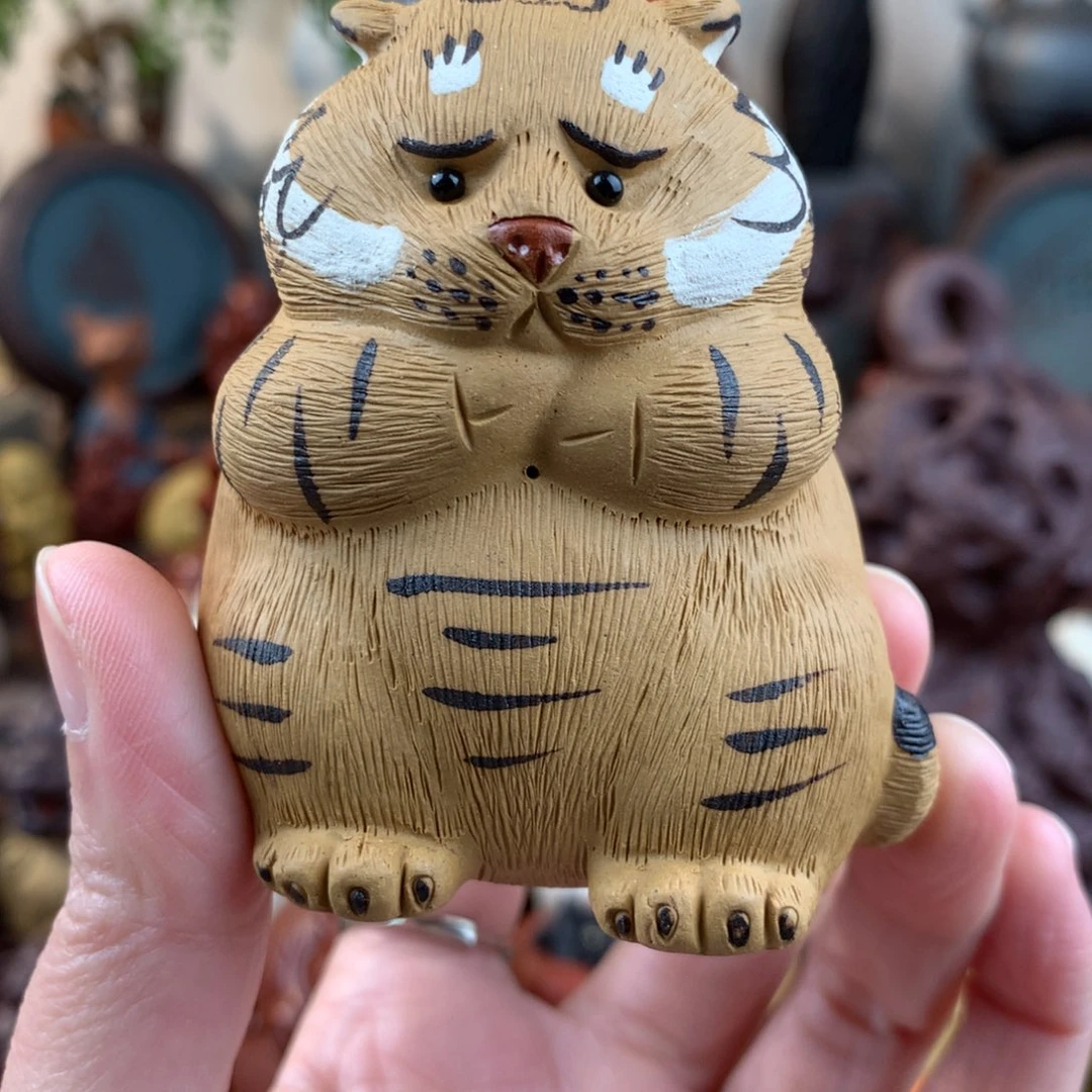 紫砂茶宠不服来干拽拽虎