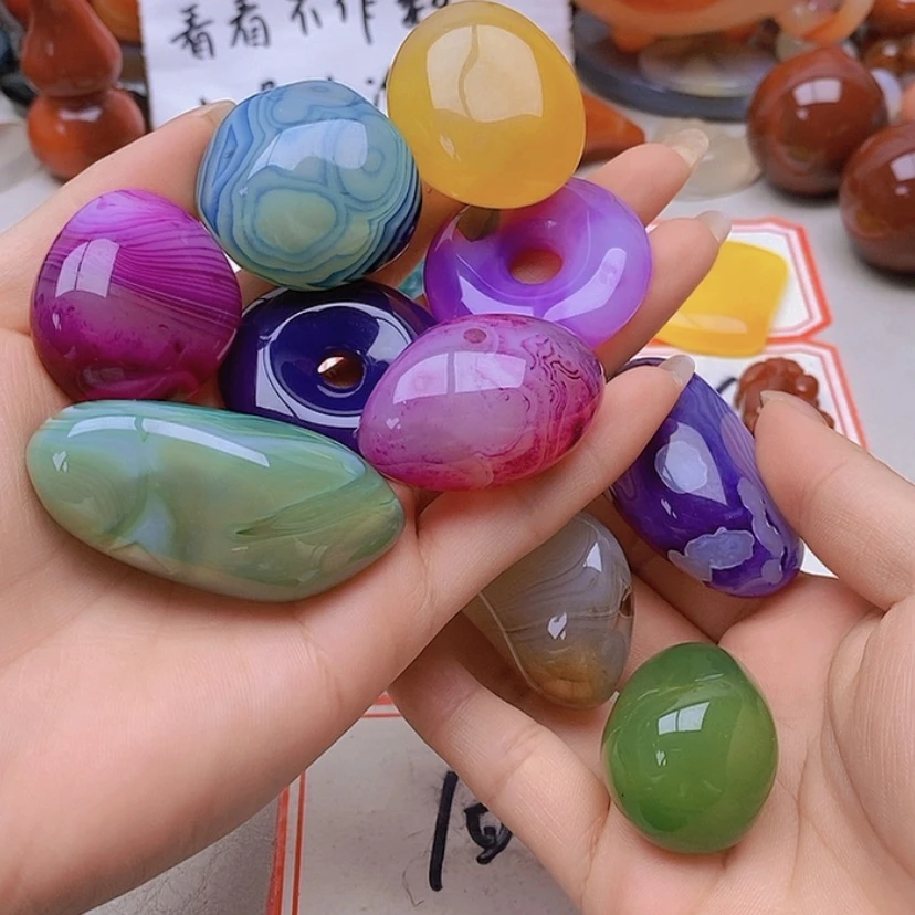 【闪购商品】未镶嵌玛瑙/玉髓珠宝半成品王*华