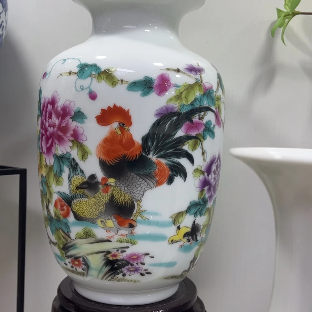 景德镇陶瓷花瓶摆件