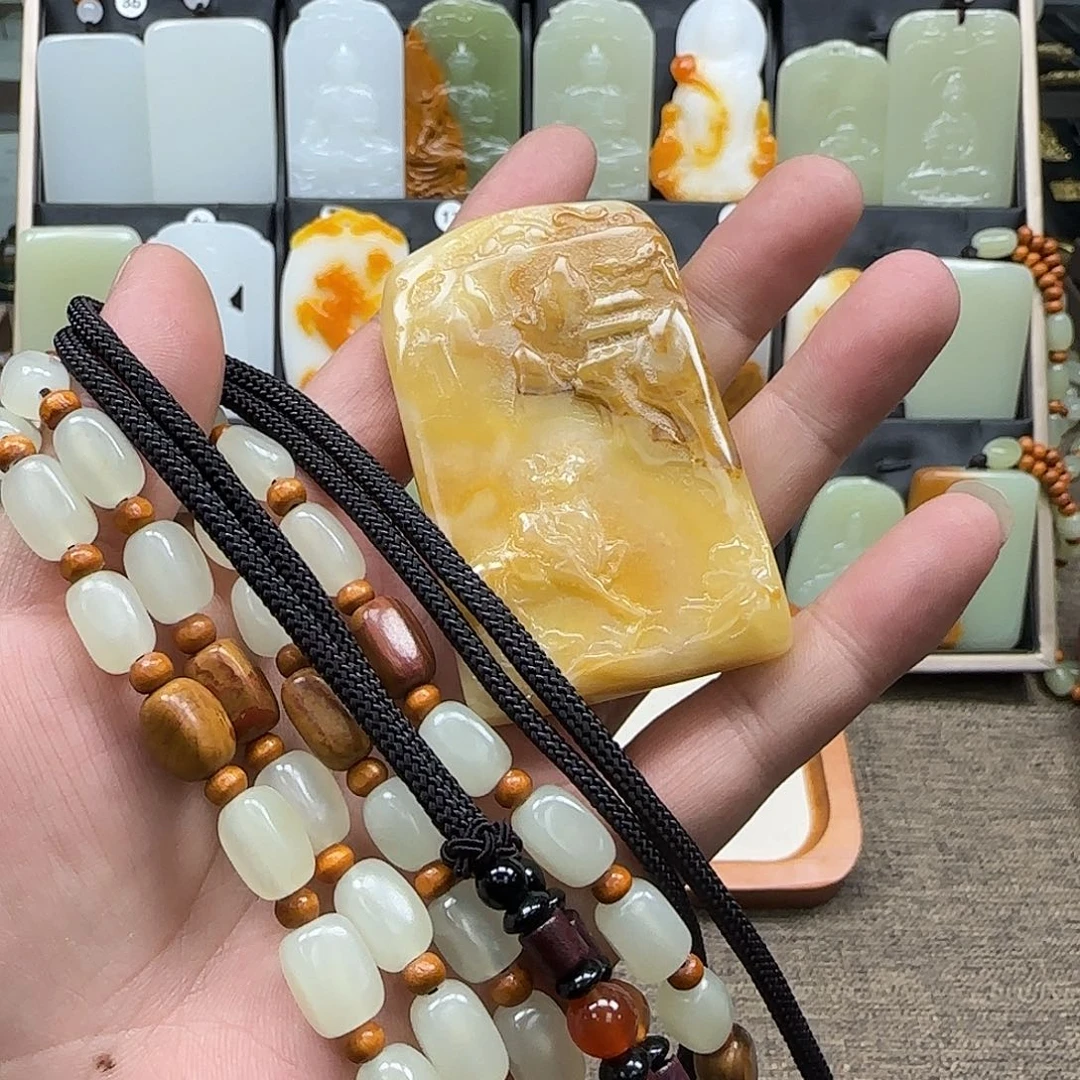 用***0一物一拍皮色山水牛