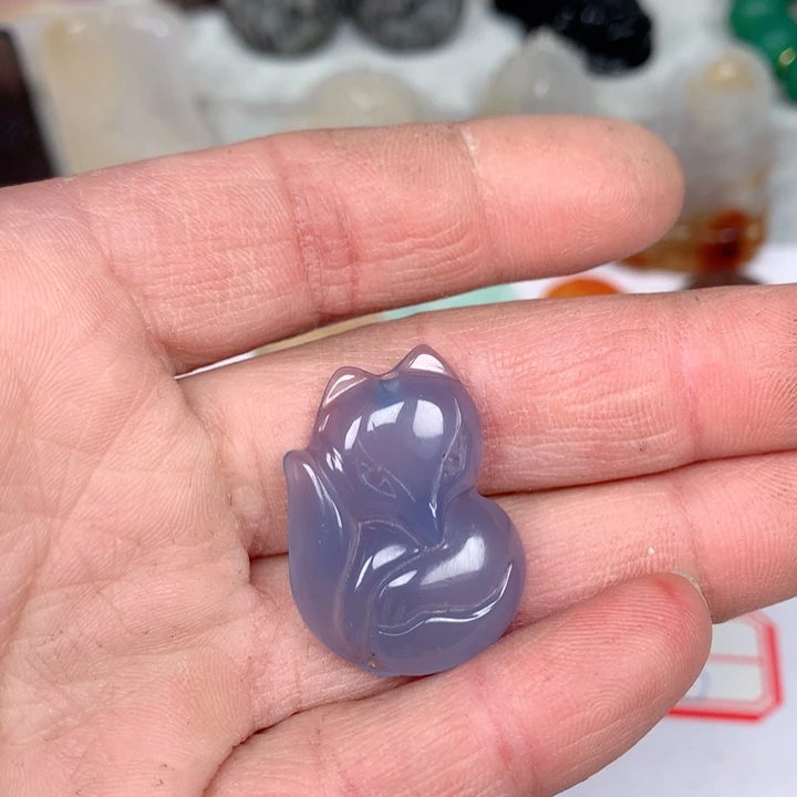 玛瑙/玉髓颈饰未镶嵌玖***货