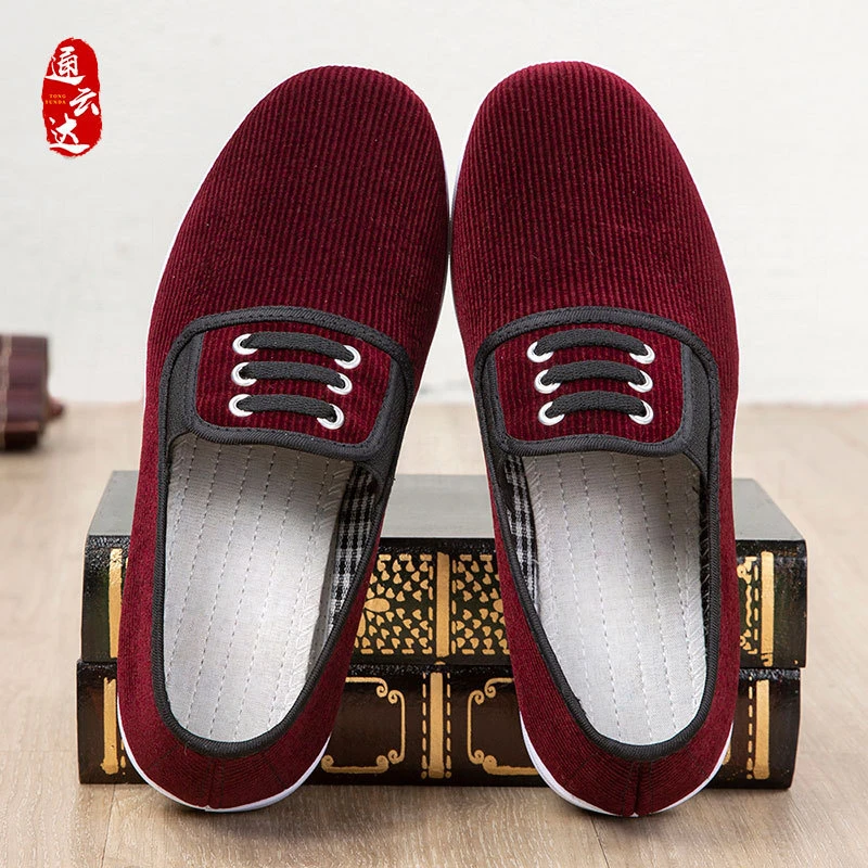 新款老北京布鞋女鞋中老年黑相巾冬季休闲软底鞋时尚百搭单鞋